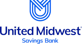 UNITED MIDWEST SAVINGS BANK LOGO.